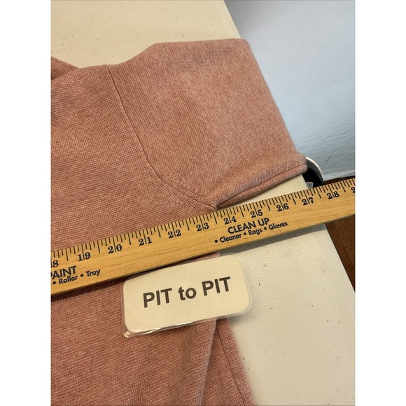 J Crew Women M Mauve pink Long‎ Cardigan Sweater Jacket Duster collared pockets - Picture 7 of 9